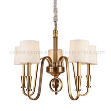 Iron Pendant Lamp with Fabric Shade (SL2156-5)